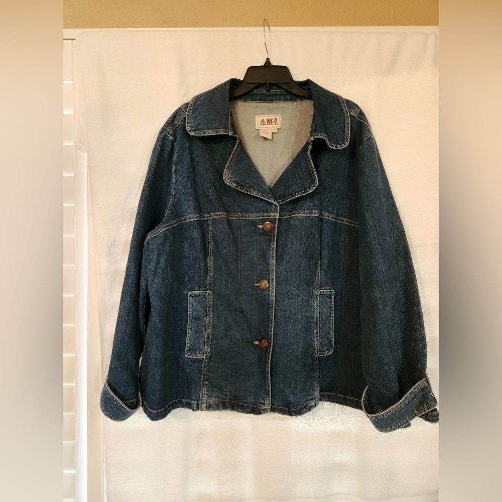 AMX Denim Jean Coat
